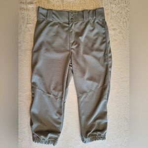 Russell Ladies Gray Baseball Knickers, Med., NWOT